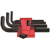 WERA 9-piece short black millimeter Allen key set